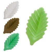 Feuilles de couleurs de 4,5 cm - Dekora - 1000 unités