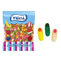 Doigts mini coupés de couleurs - Vidal - 1 kg