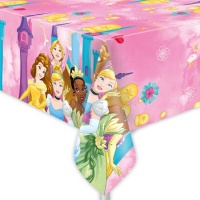 Nappe Disney Princesse en plastique 1,20 x 1,80 m