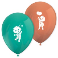 Ballons en latex de Cocomelon - Procos - 8 unités