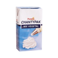 Crème végétale Chantypak de 1 L - Puratos