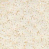 Paillettes de flocons de neige blancs de 50 g - FunCakes