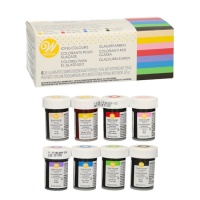 Set de coloration en pâte 28,3 gr - Wilton - 8 pcs.