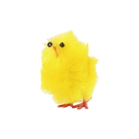 Petit poussin jaune de 4 cm - Dekora - 1 unité