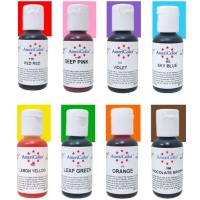 Kit junior de colorants en gel - Americolor - 8 unités