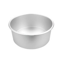 Moule rond en aluminium de 20 x 20 x 7,5 cm - Decora