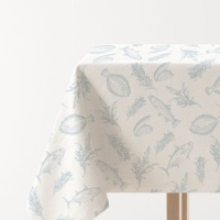 Nappe 1,45 x 1,45 m en tissu méditerranéen