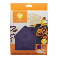 Kit de découpoirs de biscuits d'Halloween de La maison hantée - 12 unités