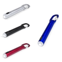 Porte-clés stylo avec lampe torche - 1 unité