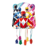 Pinata de Power Rangers de 33 x 28 cm