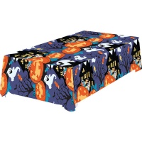 Nappe de Citrouilles Sinistres de 1,37 x 2,74 m