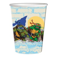 Gobelets Tortues Ninja de 250 ml - 8 unités