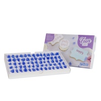 Kit de tampons de lettres, chiffres et symboles calligraphiques - PME - 66 unités