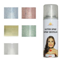 Spray paillettes éclats de couleurs pour les cheveux - 125 ml