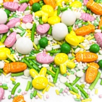 Sprinkles de Easter Hopp de 90 g - Happy Sprinkles