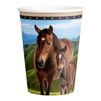 Gobelets de cheval de 250 ml - 8 unités