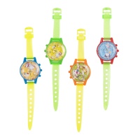 Bracelet en forme de montre pour enfants avec jeu de bille - 4 unités