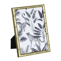 Cadre pour photo de 15 x 20 cm Bambou Or