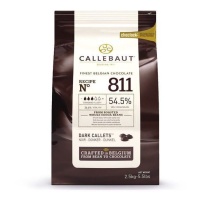 Pépites à fondre de chocolat noir 54,5% de 2,5 kg - Callebaut