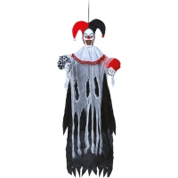 Suspendu de clown bouffon de 1,20 m