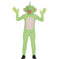 Costume d'extraterrestre vert clair pour adulte