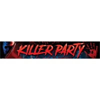 Décoration de Panneau Killer Party de 25 x 21 cm