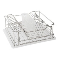 Égouttoir de 36 x 30 x 24 cm inox double pliable - Duett