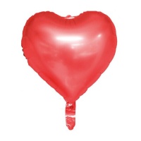 Ballon coeur rouge de 45 cm