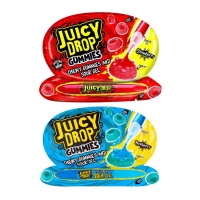 Bonbons gélifiés avec caramel en gel acide Gummies Juicy Drop de 57 gr - 1 unité