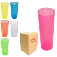 Gobelets de 300 ml en plastique coloré - 420 unités