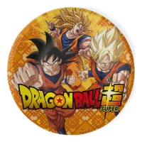 Assiettes Dragon Ball de 23 cm - 8 unités