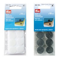 Velcro autocollant en disques de 1,9 cm - Prym - 8 paires