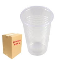 Verres en plastique transparent de 220 ml - 3000 unités