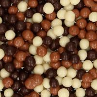 Perles croustillantes aux trois chocolats de 155 g - FunCakes