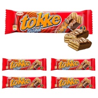 Tokke au chocolat au lait et au riz soufflé - Valor - 5 pièces