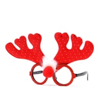 Lunettes de renne de Noël