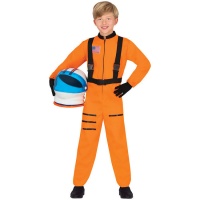 Costume d'astronaute de la Nasa orange pour enfant