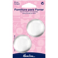 Accessoire pour recouvrir les boutons de 38 mm - Hemline - 2 unités