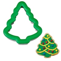 Emporte-pièce en forme de sapin de Noël de 12 x 10,5 cm - Wilton