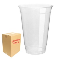 Gobelets en plastique transparent de 300 ml - 1000 unités