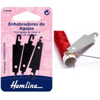 Enfile-aiguilles pour aiguilles à grand chas - Hemline - 3 unités