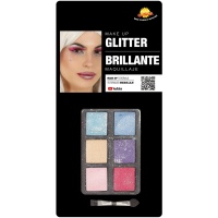 Palette de maquillage brillante