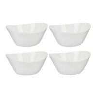 Bol en porcelaine de 1,2 L - 4 unités