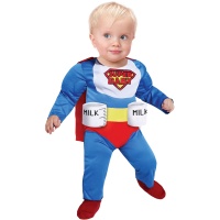 Costume de super biberon pour bébé