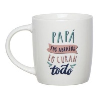 Tasse de 350 ml Papa vos câlins guérissent tout