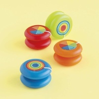 Mini yoyos de couleur - 4 unités