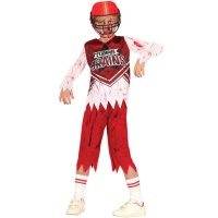 Déguisement de quarterback zombie pour enfant