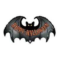 Ballon chauve-souris Joyeux Halloween de 1,07 m - Grabo