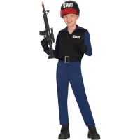 Costume de policier des services spéciaux Swat pour enfant