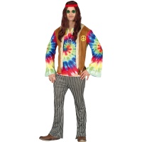 Déguisement hippie flower pour homme